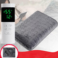 Bilu Electric Blankets Heated Blanket Soft Blanket Machine Washable For Home Travel Office (150X120Cm/59X47.2Inch) With 260Cm Extension Line, Bento Gray