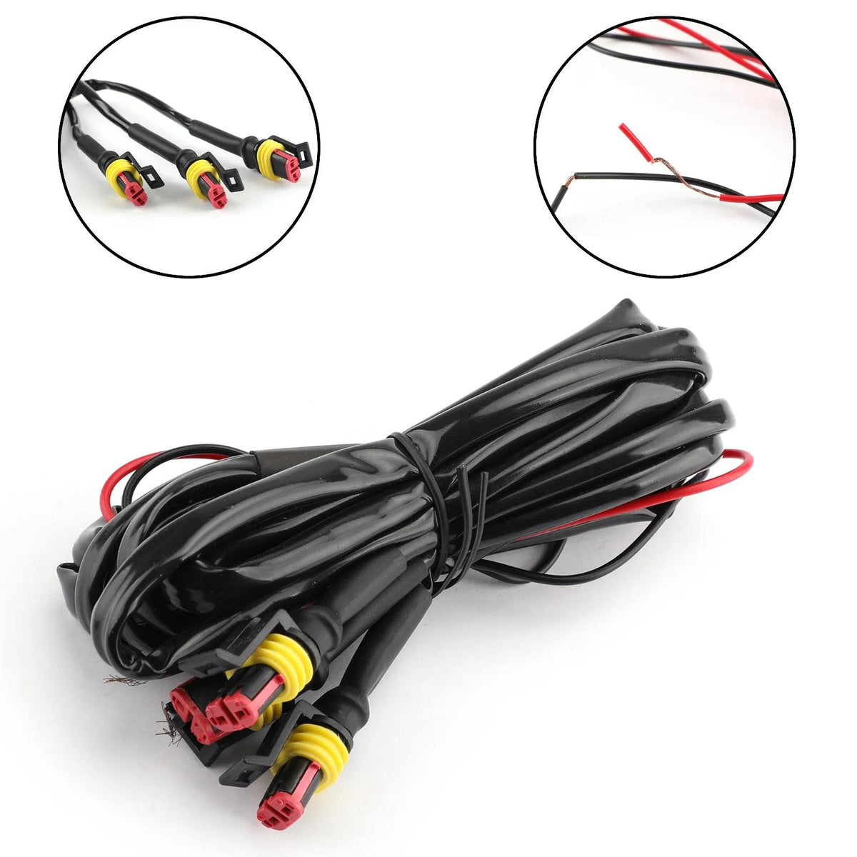 Ford F150 LED Wire Harness Cable For Ford F150 Raptor Conversion Grille Generic