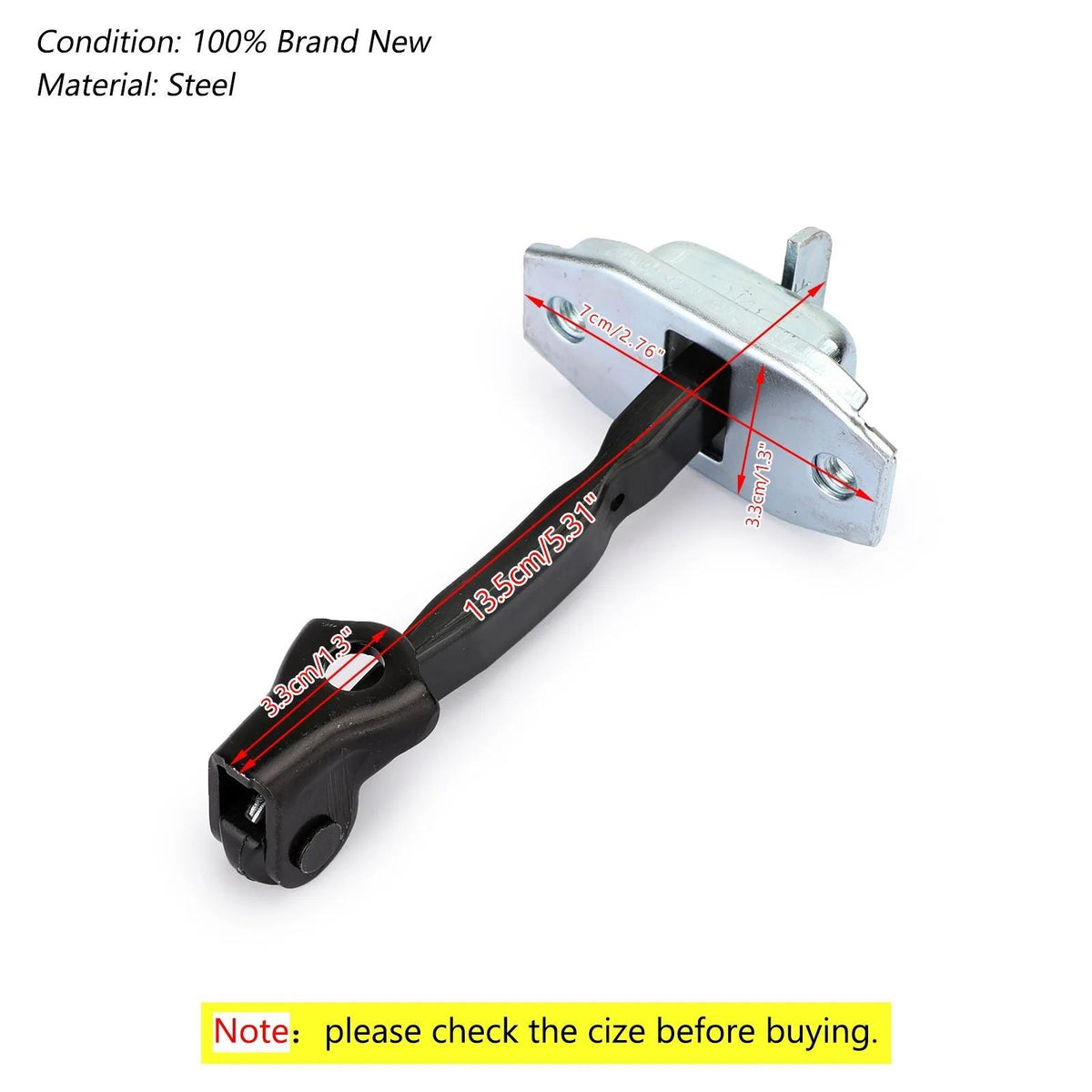 Door Check Strap Front Driver LH For Toyota Matrix Corolla 68620-02061 Generic