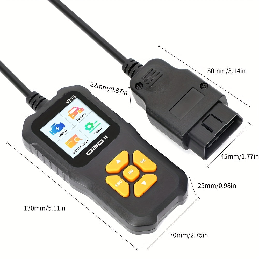 Auto Diagnostic Instrument Obd Diagnostic Tool Engine Fault Detector Auto Code Reading Card Data Stream VIN Read Fault Code Elimination