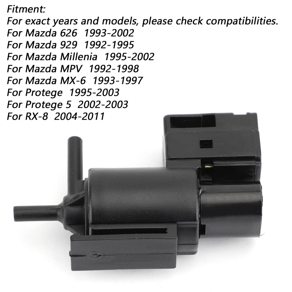 Emissions Vacuum Switch Solenoid Valve For Mazda Evap K5T49090 K5T49091 K5T49096 Generic