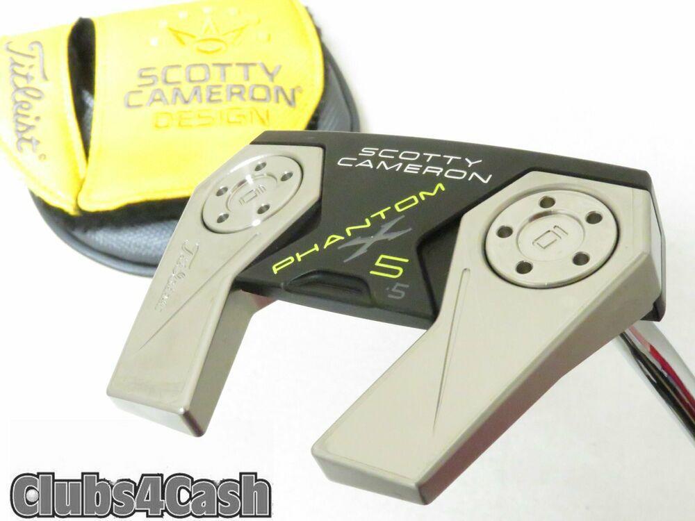 TITLEIST Scotty Cameron Phantom X 5.5 Putter 35" +Cover .. NEW