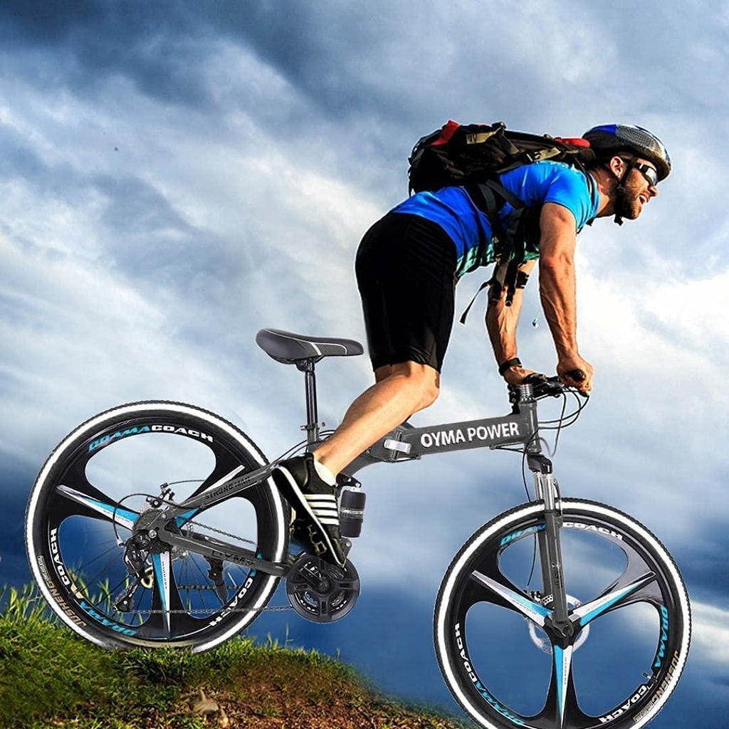DSVF Mountain/Road Bike Carbon Steel 21 Speed Youth/Adult Bicycle, Aluminum Full Suspension Road Bike(700C/Three-knife Wheel), 26in Carbon Steel, Outdoor Fashionable Derailleur Mens/Womens Bikes