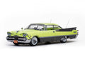 1959 DodCustom Royal Lancer Hard Top Yellow Platinum Edition 1/18 Diecast Model Car by Sunstar