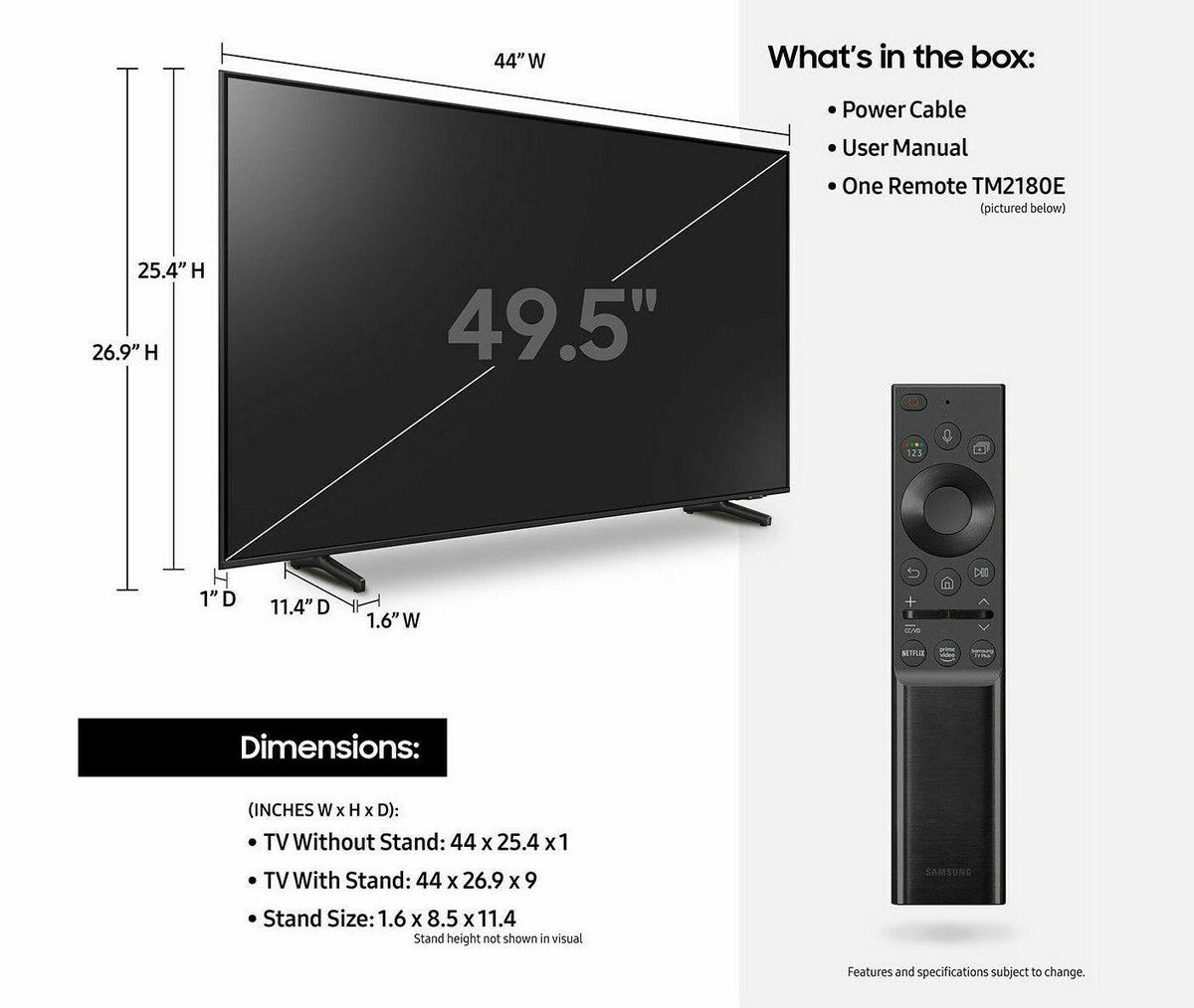 samsung 50" q60a qled 4k ultra hd hdr smart tv - 2024 model