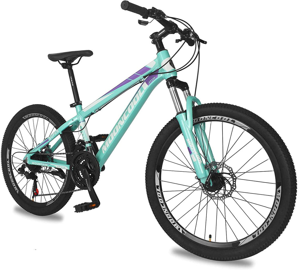 Barbella Mountain Bike Mountain Road Bicycles, 20/24/26/27.5 inch Wheels 7-21 Speed Bike, Aluminum/Steel Frame MTB Bike Double Disc Brake Suspension Fork Bicycle for Mens Womens Adults