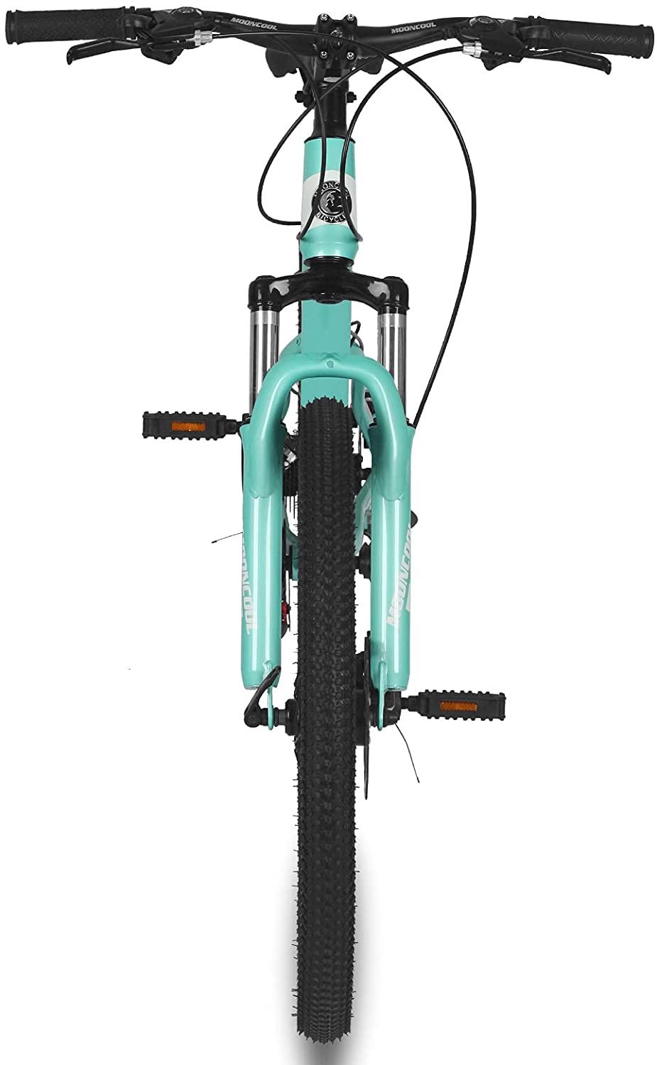 Barbella Mountain Bike Mountain Road Bicycles, 20/24/26/27.5 inch Wheels 7-21 Speed Bike, Aluminum/Steel Frame MTB Bike Double Disc Brake Suspension Fork Bicycle for Mens Womens Adults