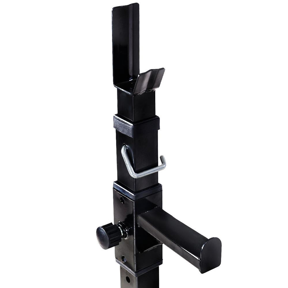 Barbell Rack Squat Stand Adjustable Bench Press Rack Dip Stand 660LB Max Load Multi-Function Weight Lifting Home Gym Fitness Home Indoor Strength Training