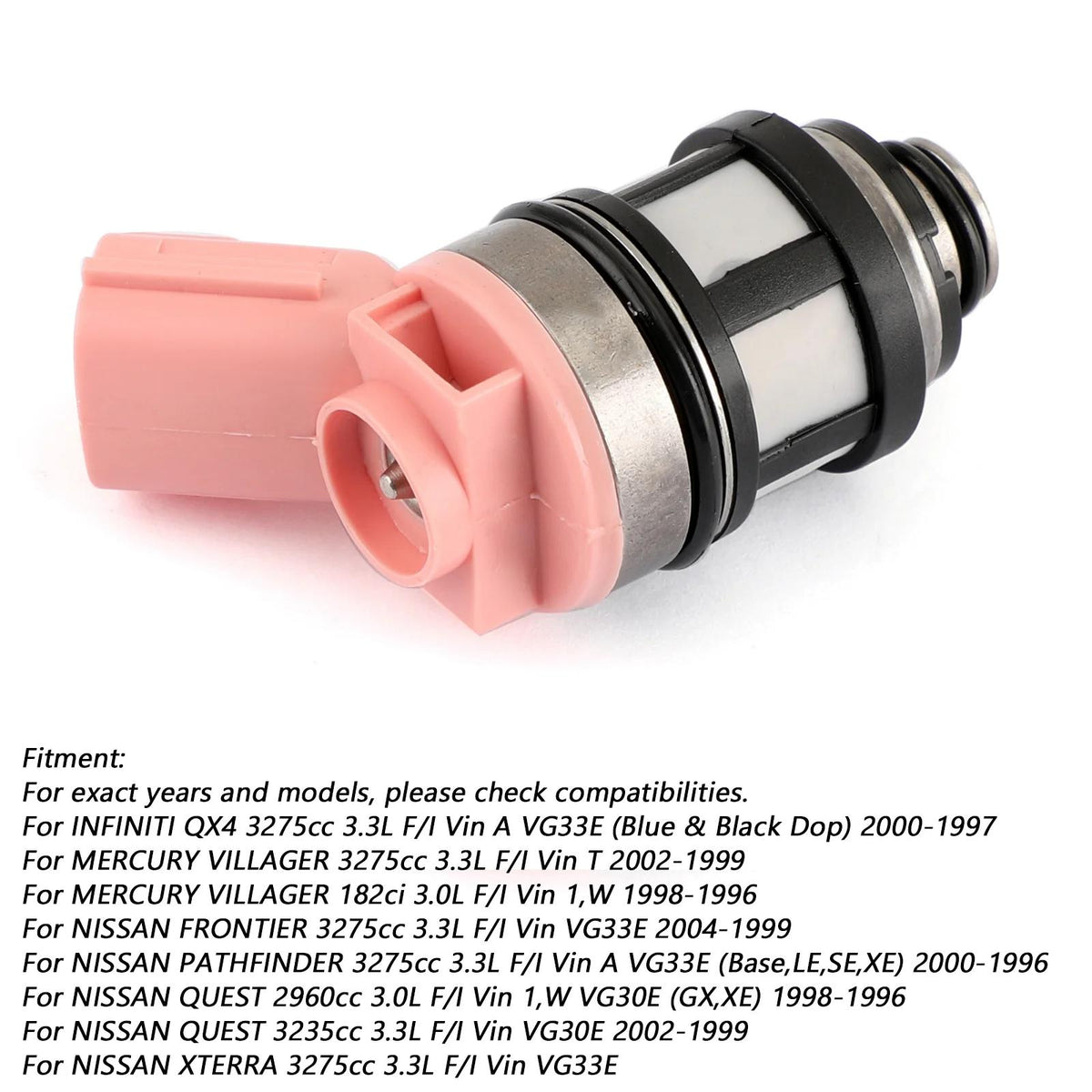 1PCS Fuel Injector 16600-9S200 For Nissan Frontier Pathfinder Quest Xterra 3.3L Generic