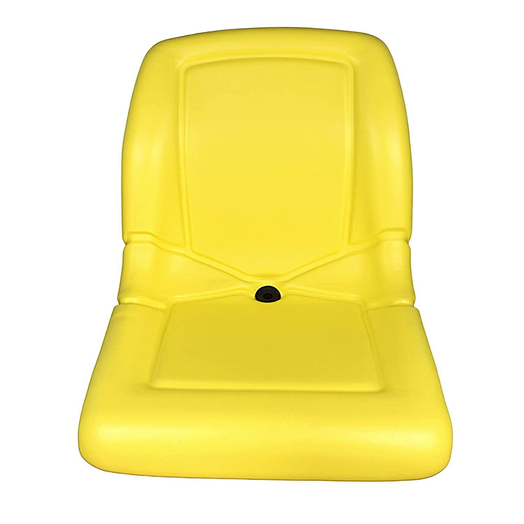 trac seats (2 seats) yellow seat for john deere gator cs ts tx 4x2 am133476 - high back seats (same day )