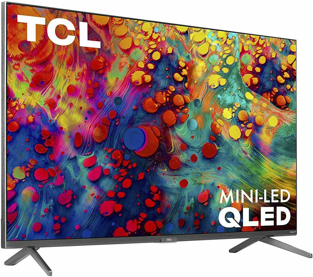 tcl 75" 6-series 4k qled dolby vision hdr smart roku tv - 4 hdmi - 75r635