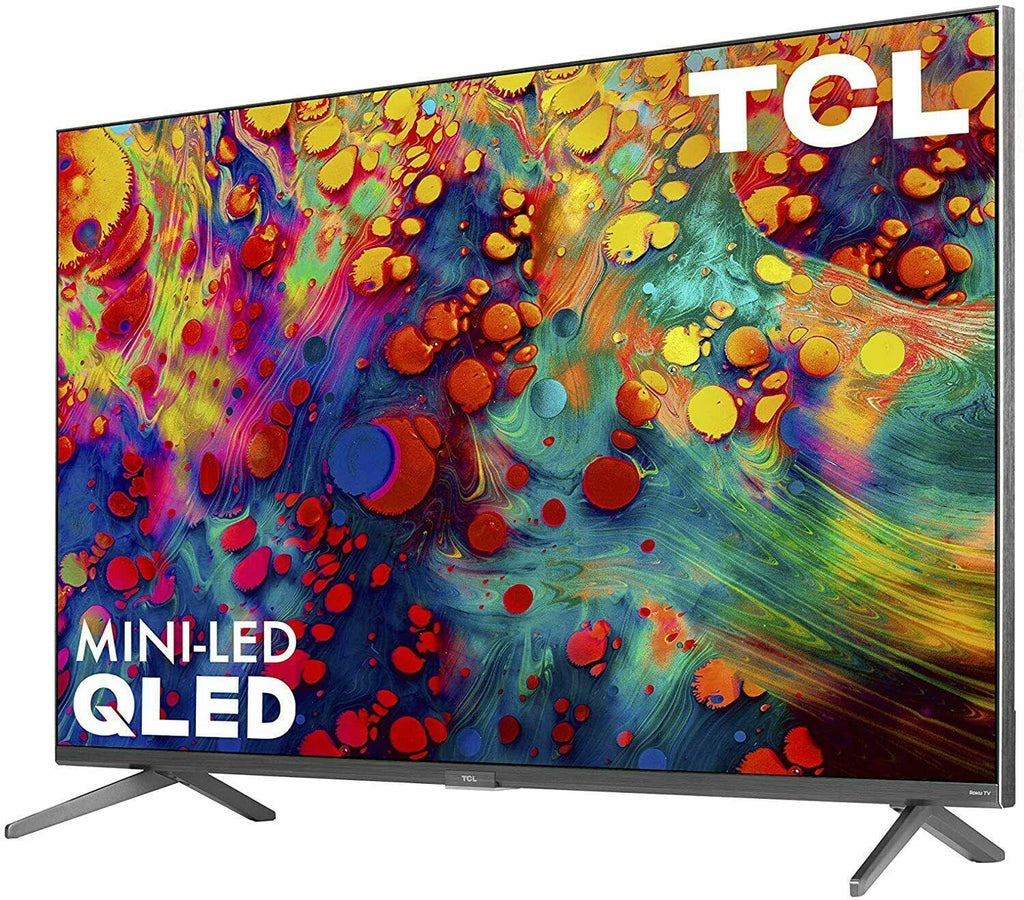 tcl 75" 6-series 4k qled dolby vision hdr smart roku tv - 4 hdmi - 75r635