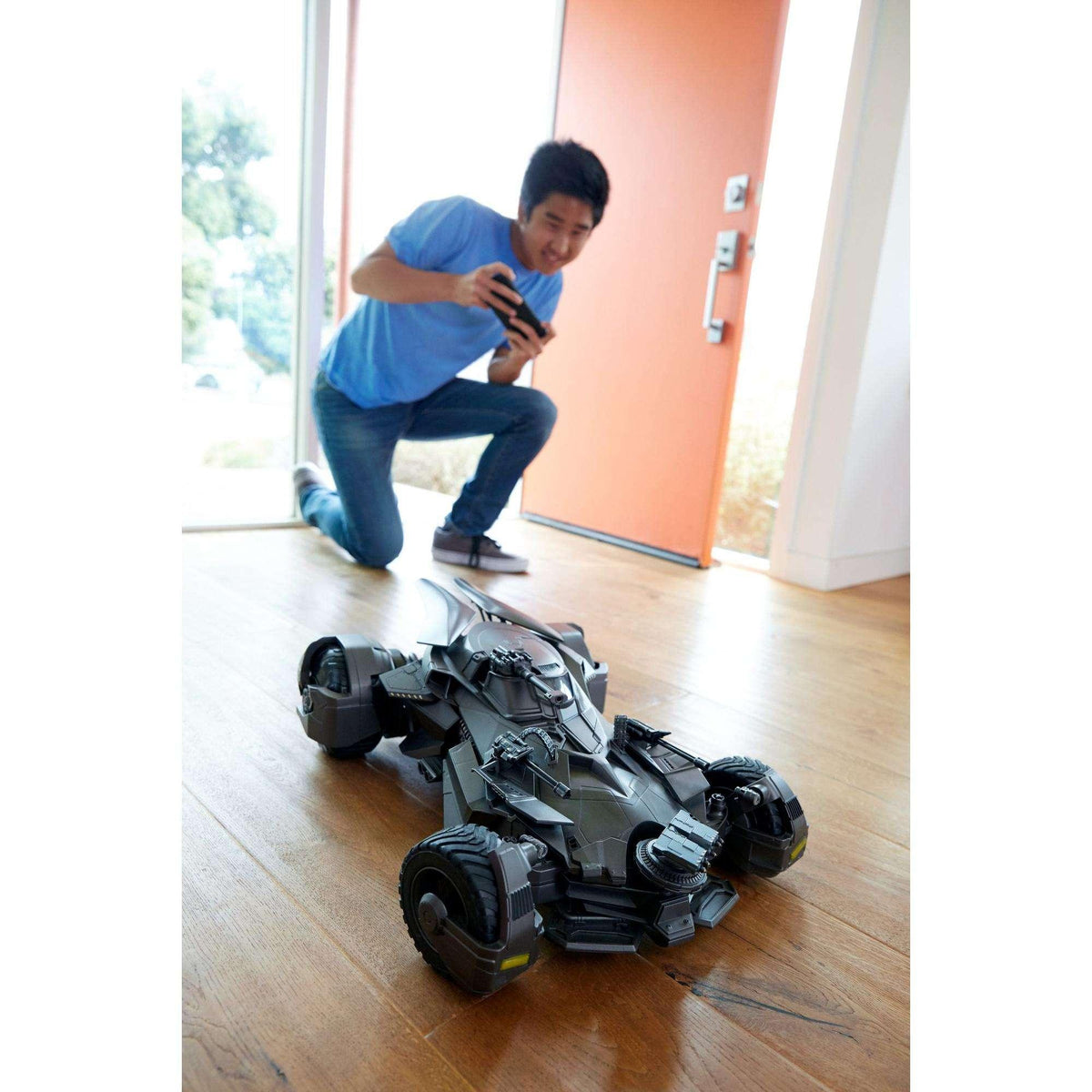 DC Justice League Ultimate Batmobile Vehicle with 6-Inch Figure