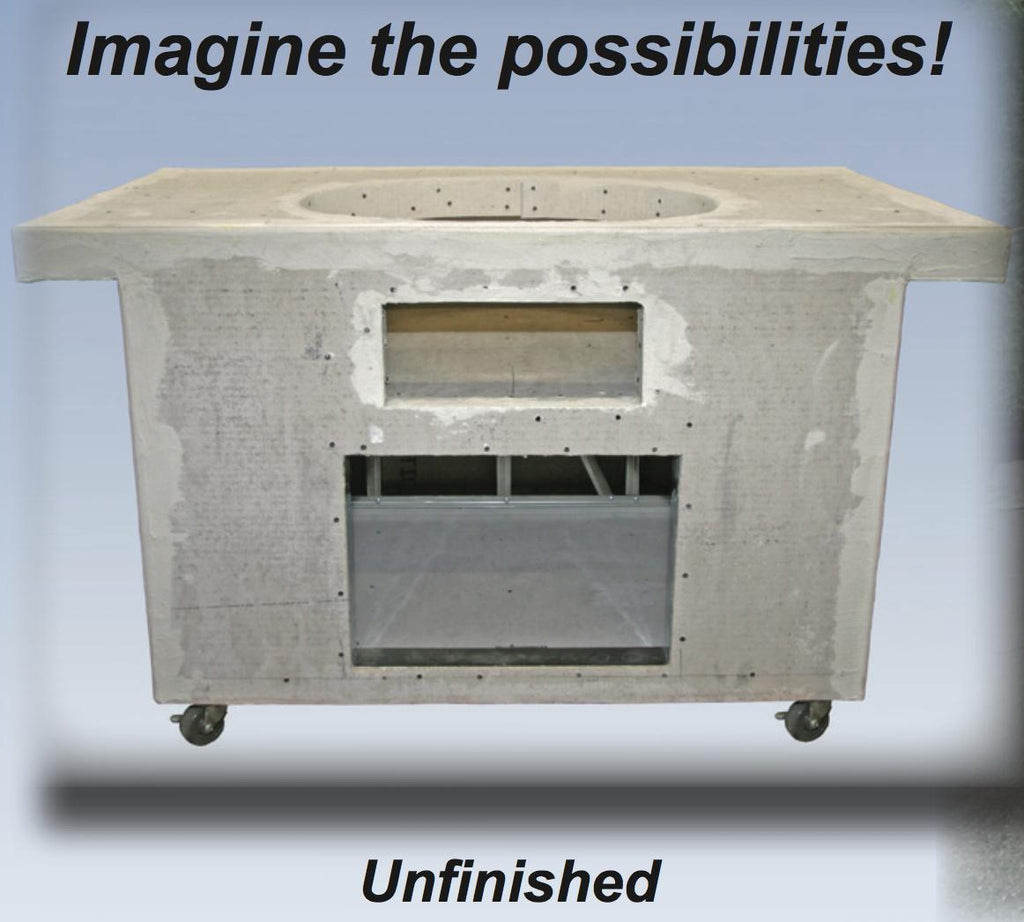 Primo Grills Portable Island for Primo Oval XL Unfinished