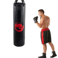 Punching Bag Filled Set , 47 x 14 inches Boxing Hanging Heavy Bag for Kickboxing Fitness Training Muay Thai MMA, Martial Arts, Home Gym