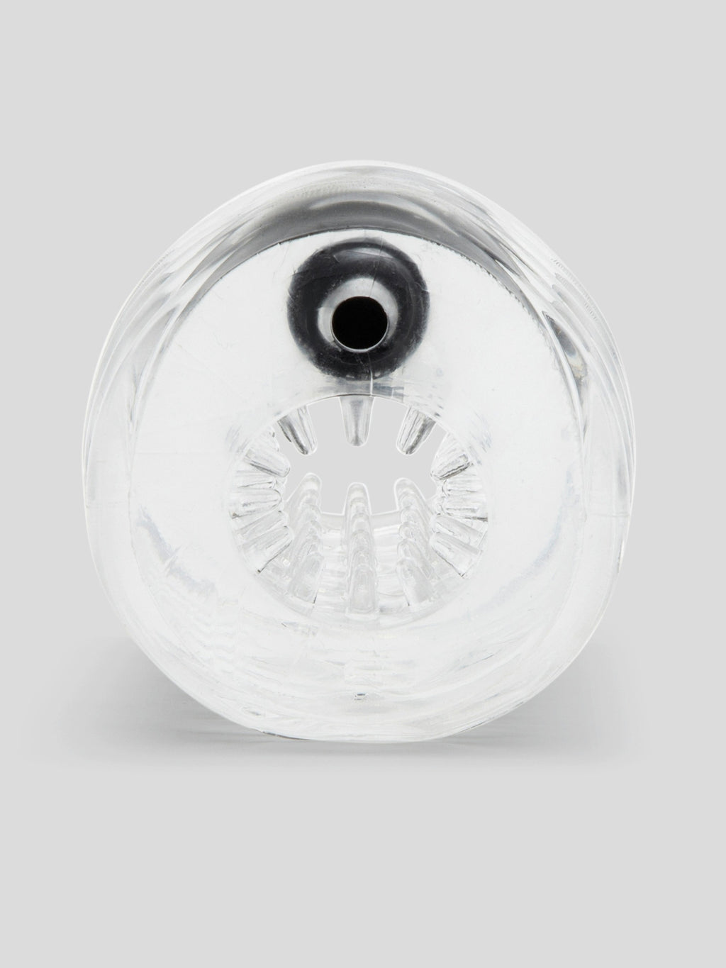 Lovehoney Head Master Vibrating Blow Job Stroker, Clear