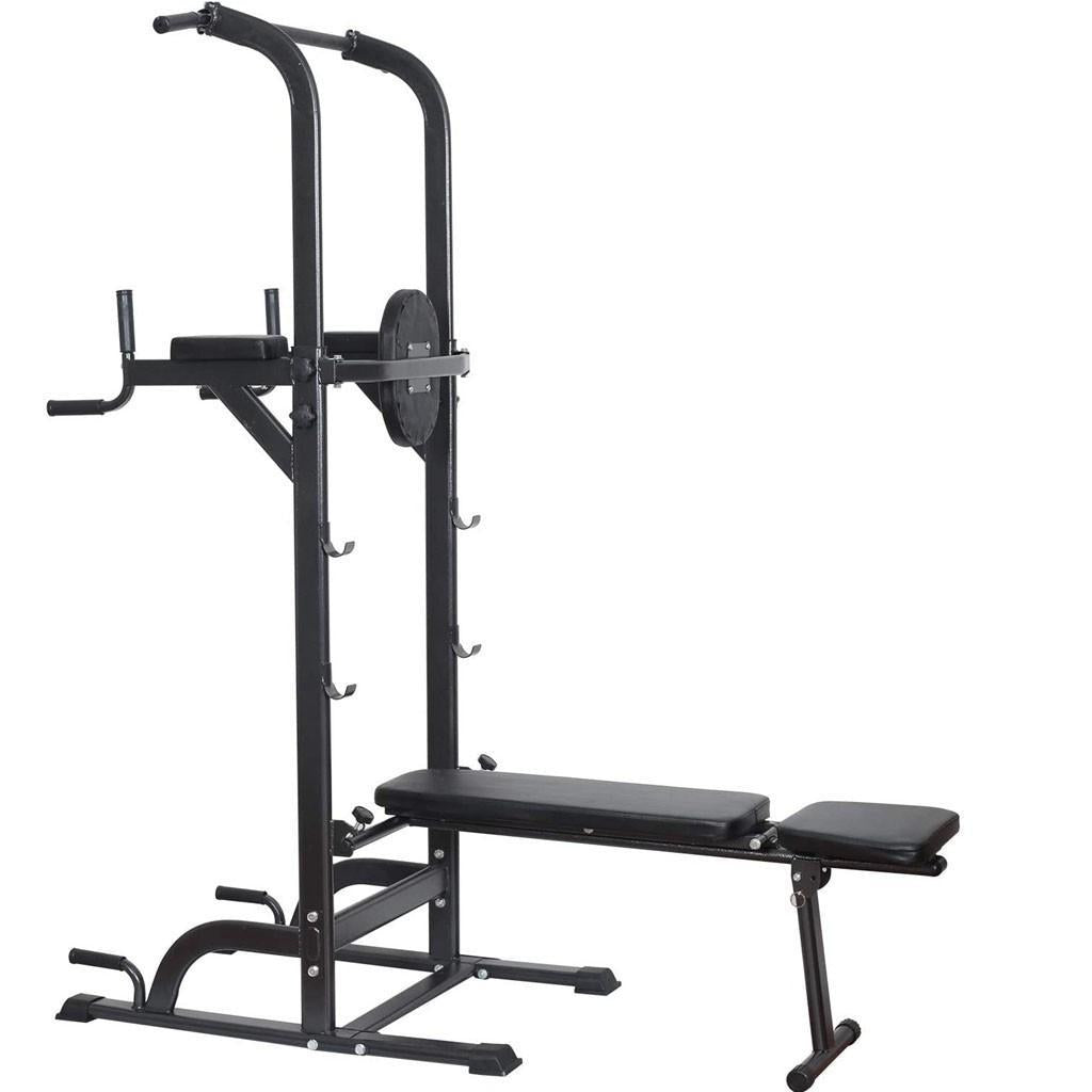 Dip Station Home Gym Pull-ups Indoor Sit-up Board Weight-Bearing Squat Rack
