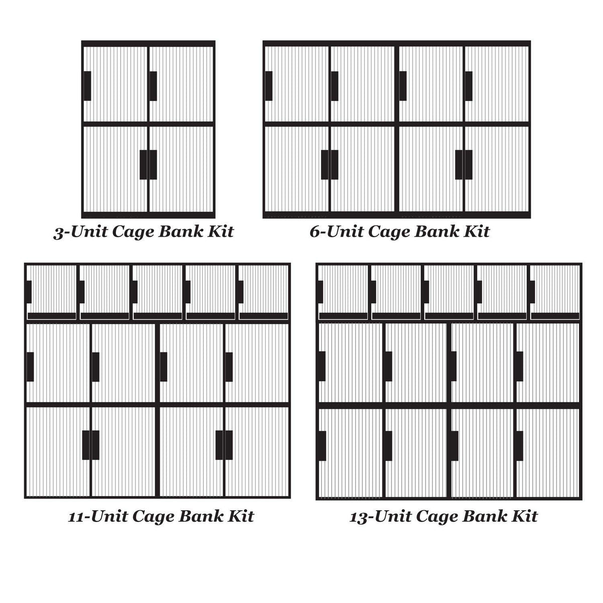 Pro Select Modular Kennel CaSandstone