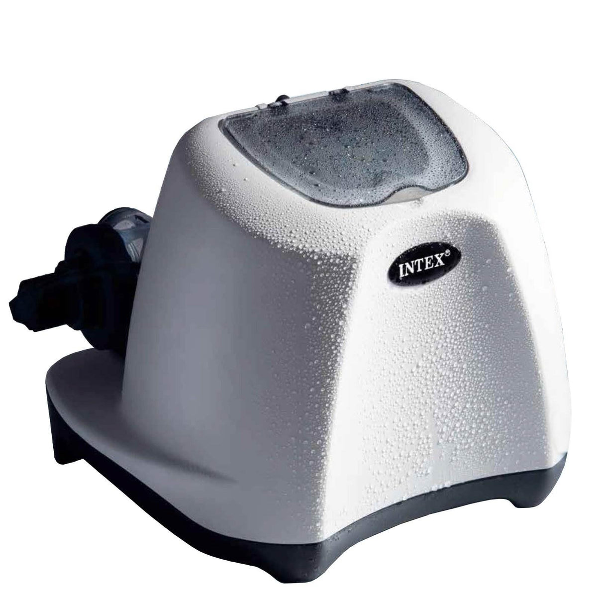 intex 3000 gph pool sand filter pump w/krystal clear saltwater system