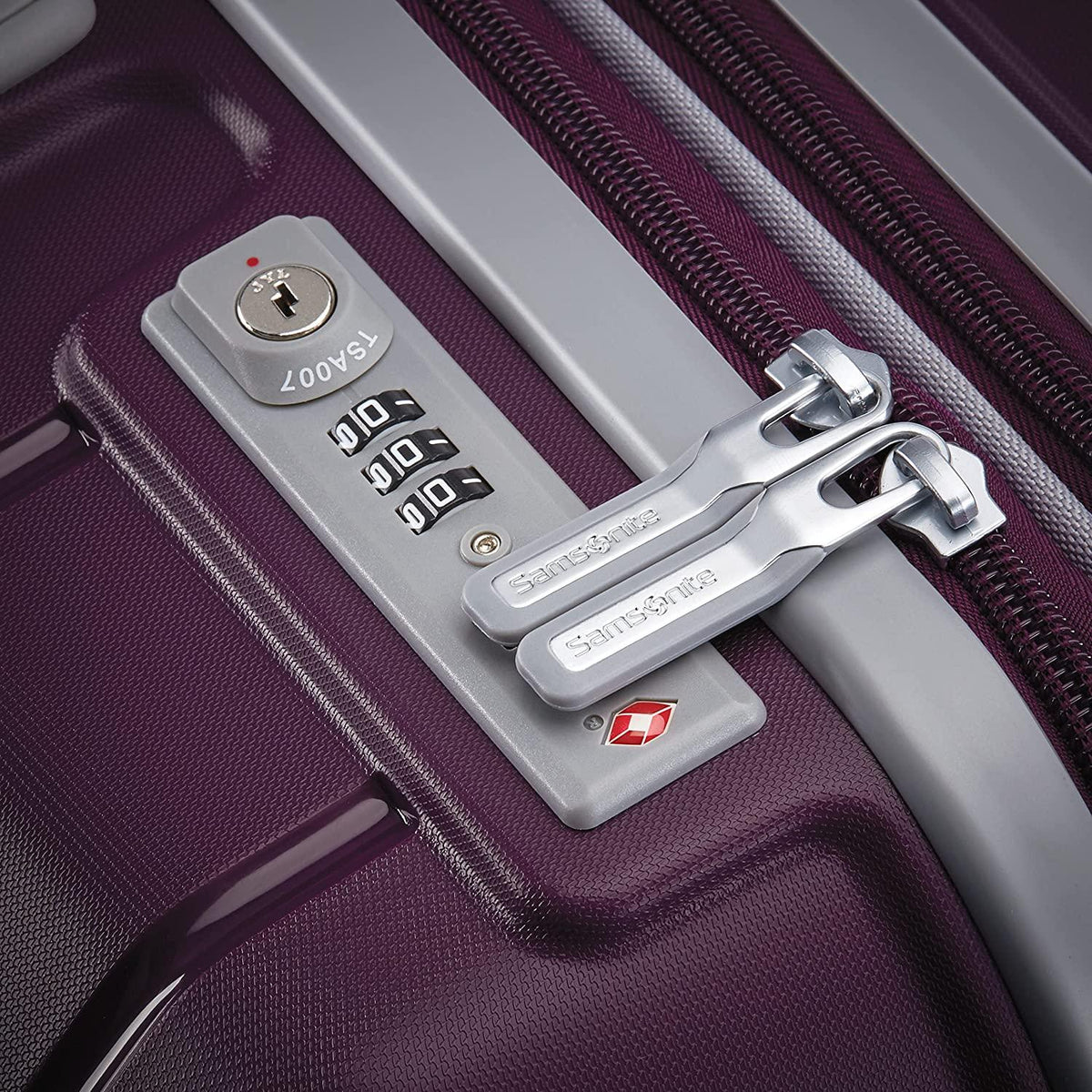 form Hardside Expandable with Double Spinner Wheels, Amethyst Purple, Carry-On 21-Inch
