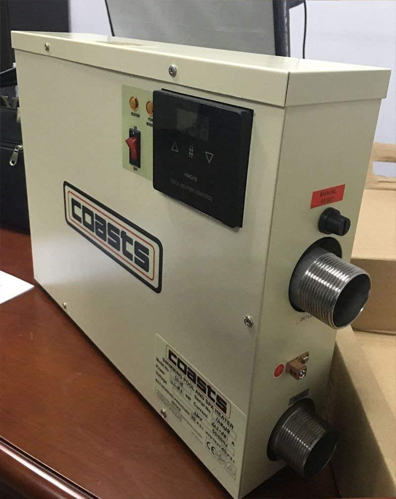cjc Water Heater Thermostat Swimming Pool Thermostat SPA Bath Pool Heater Electric Water Heater Thermostat Temperature Controller (380Volt, 15KW, Touch Panel)