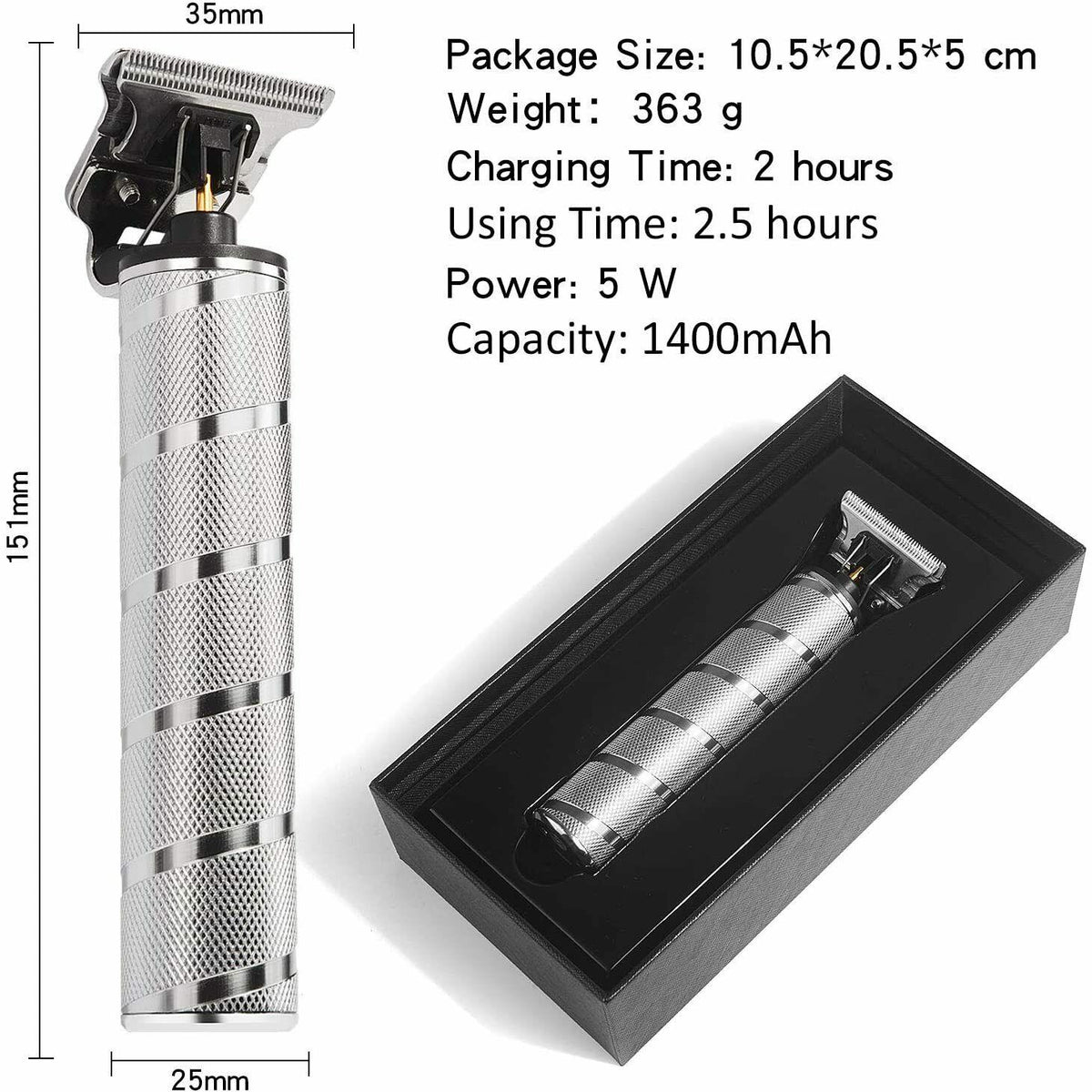 Xnuoyo Electric Hair Clippers, Trimmer Professional Mens Barber Rechargeable