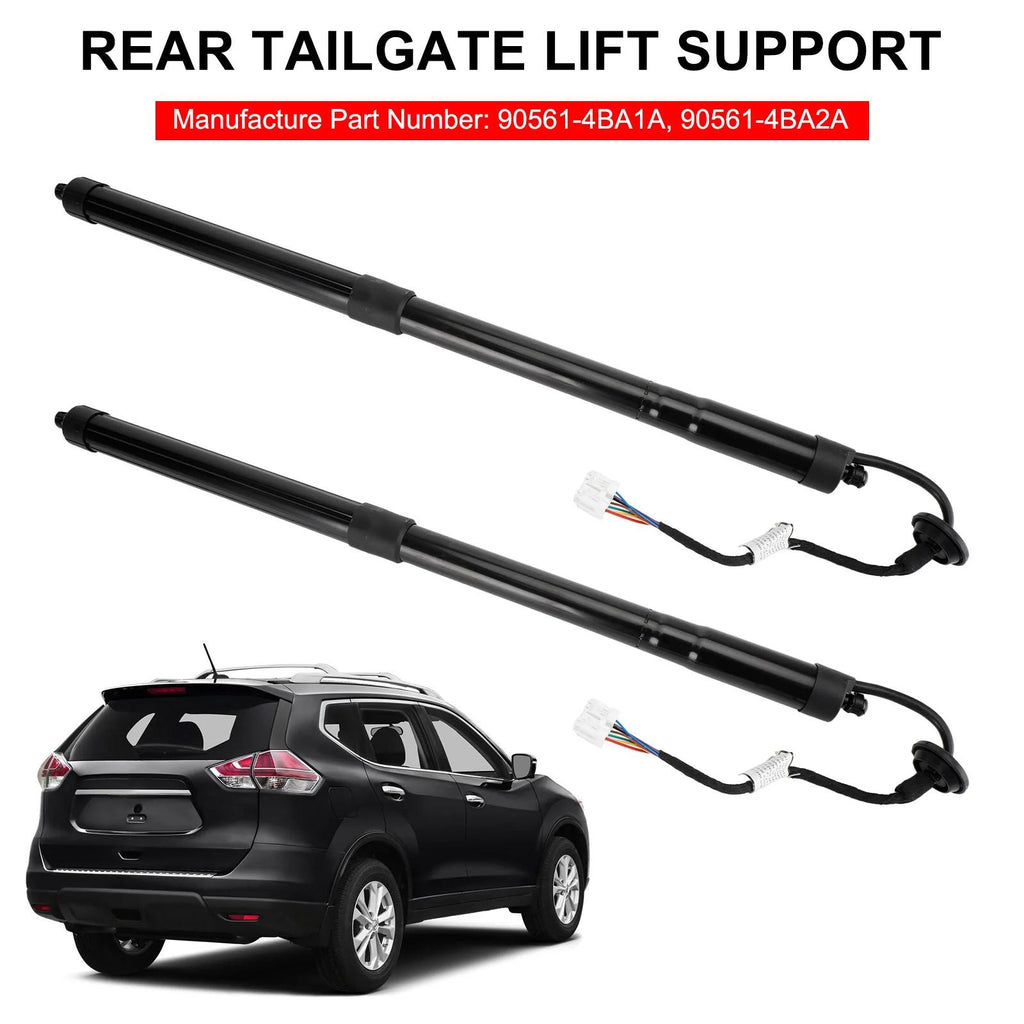 14-19 Nissan Rogue S/SL/SV Sport Utility 4-Door 2.5L 2PCS Electric Tailgate Struts 905614BA4A 905614BA3A Generic