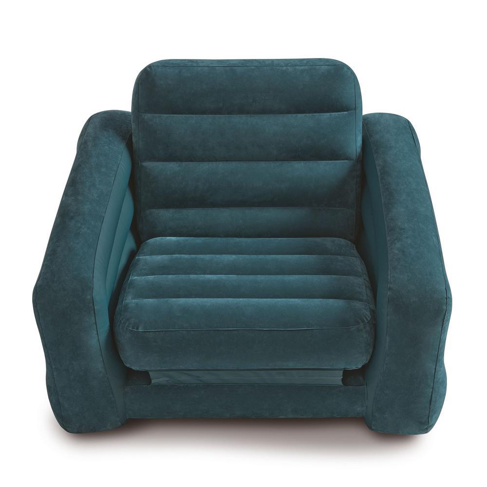 Inflatable Corner Couch Sectional Sofa and Pull-Out Twin Air Bed Sper