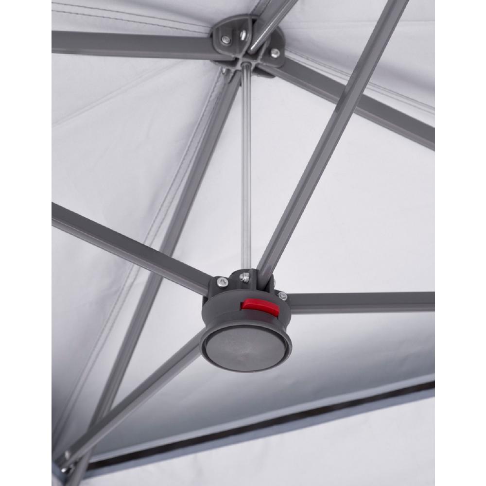 10 ft. x 10 ft. Grey Instant Canopy Pop Up Tent