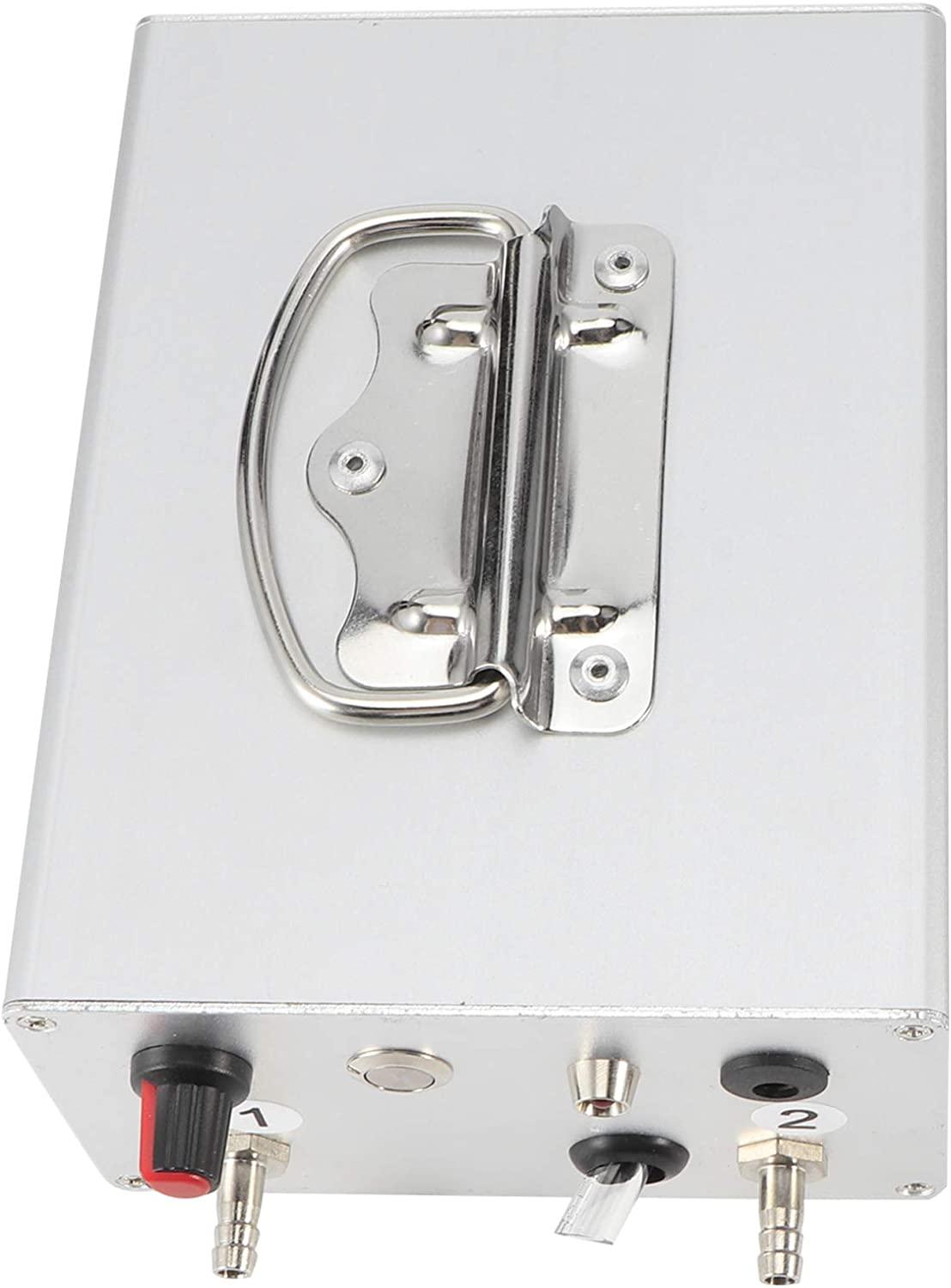 milking vacuum pump, pneumatic pulsator 12v electric milking machine cow milking machine automatic portable livestock milking equipment, for donkey sheep cow horse goat(us)