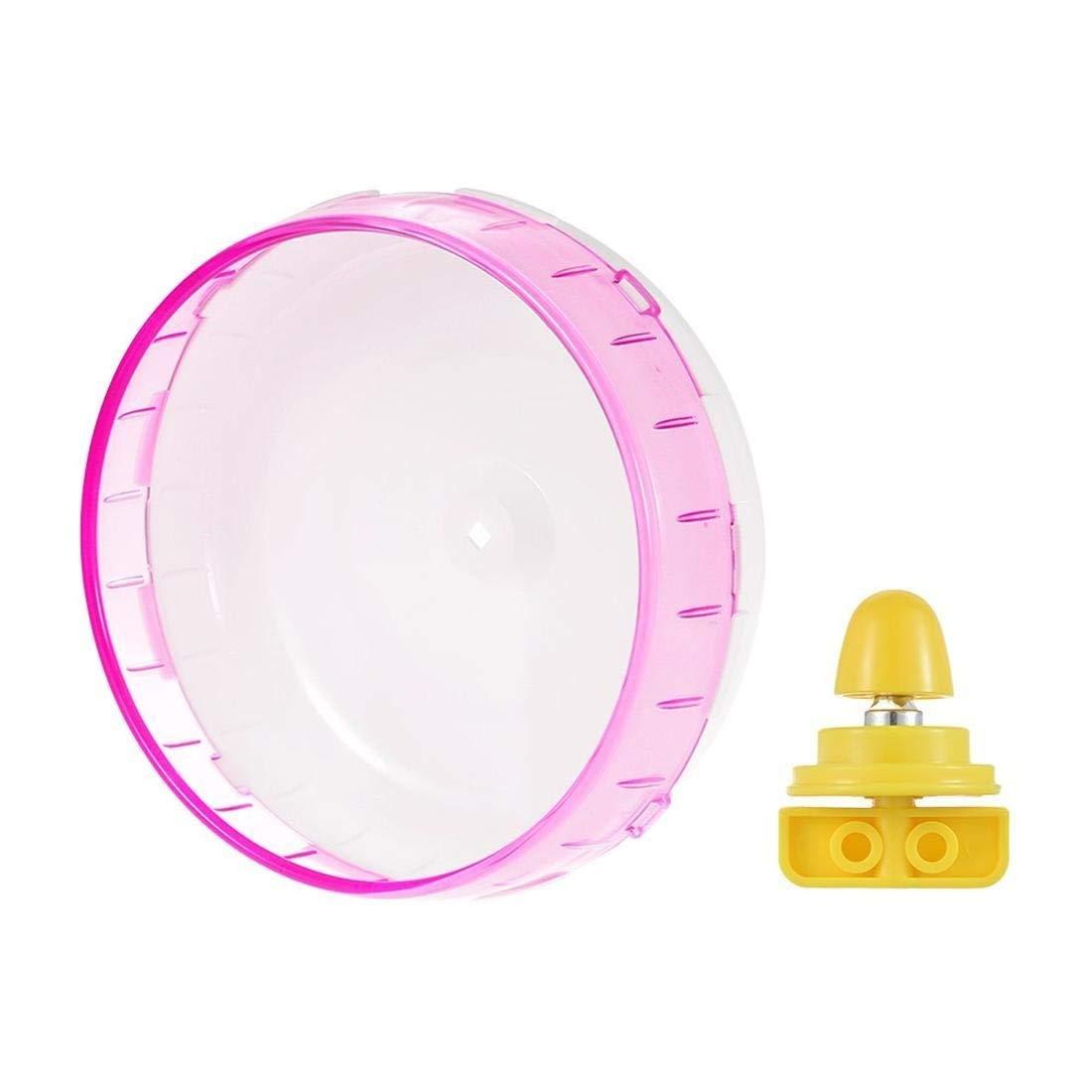 Pet Supplies with A Strong Steel Shaft and PP Material for A Wide Ranof Applications 8.3-inch Hamster Mouse Gerbil Mouse Movement Wheel Silent Rotator PP Running Disk Small Animal Pet