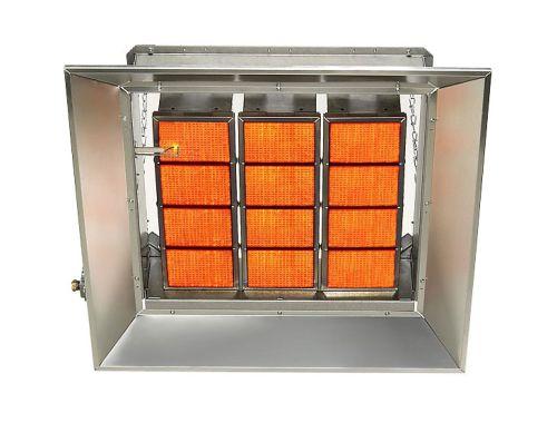 Starglo Infrared Ceramic Heaters, 80K Btu, Natural Gas, Direct Spark