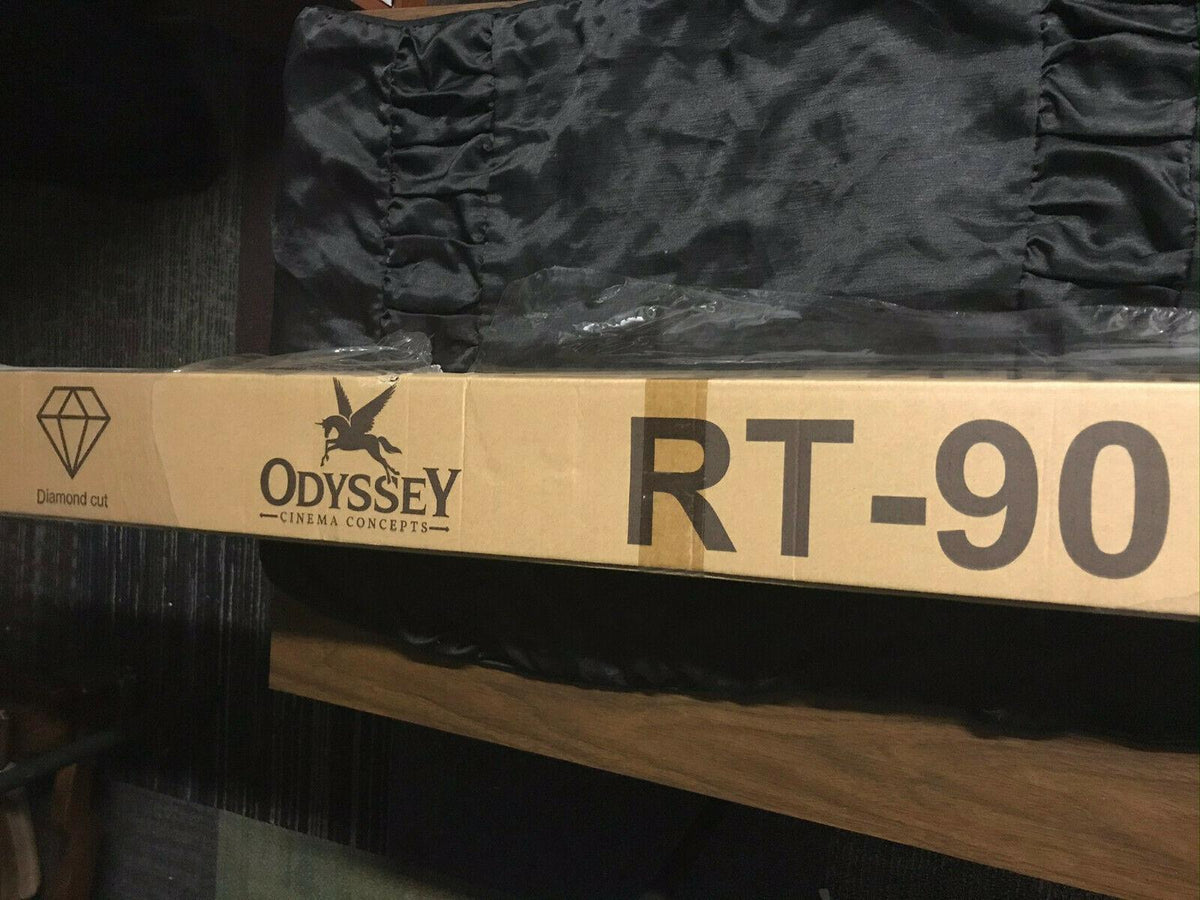 new odyssey high definition tv projector mk-94 hd &amp; rt-90 3d hd 72" 3d screen