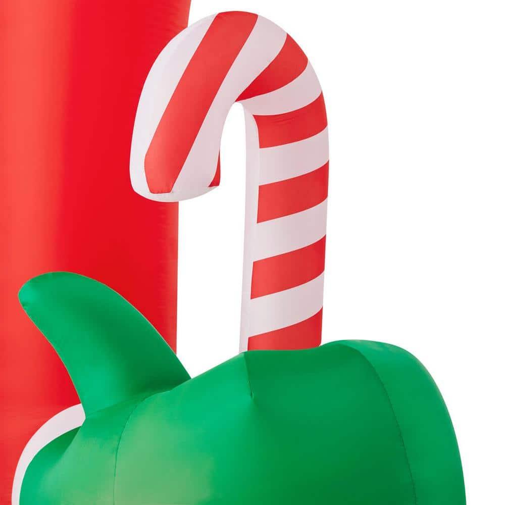 12.5 ft by 12 ft Santa Archway Holiday Inflatable