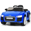 12V Audi R8 Spyder Licensed Electric Kids Ride On Car R/C Suspension MP3 Lights Red/White/Blue
