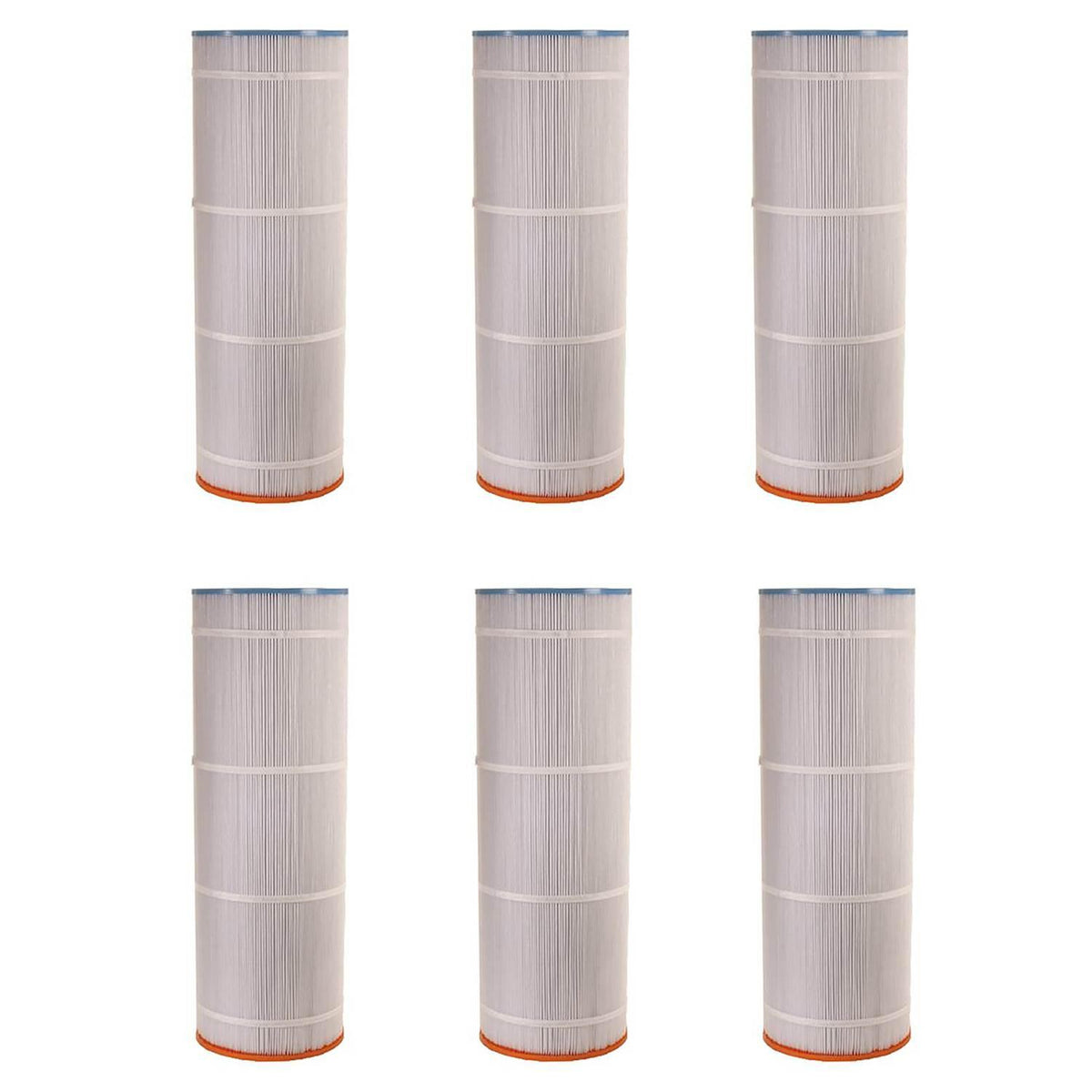 unicel 102 square feet sta-rite flo replacement pool filter cartridge (6 pack)