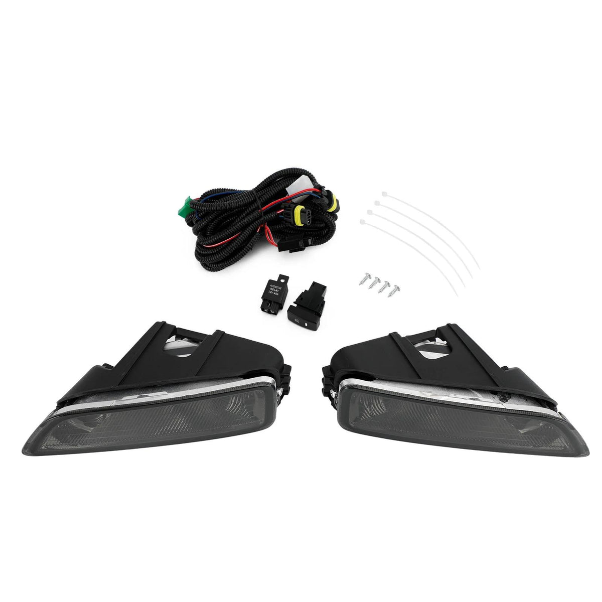 Smoke Lens Fog Lights + Switch For Honda Accord 2003-2007  / Acura Tl 2004-2008 Generic