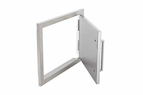 Outdoor Kitchen BBQ Access Door,20x14 Inch,304 20x14″ Horizontal