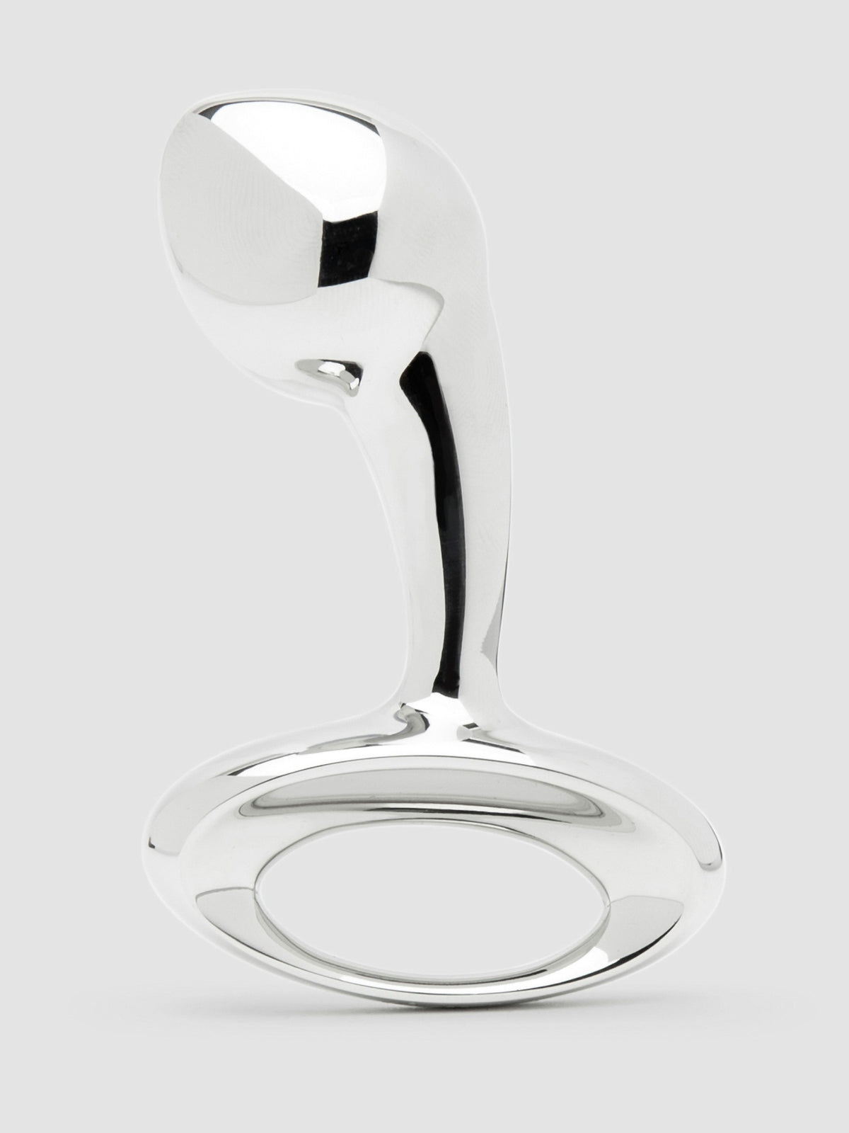 njoy Pure Plug Small Stainless Steel Butt Plug, Silver