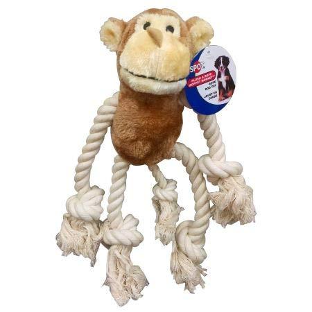 Spot Mop Pets Dog Toys - Monkey (15 Pack)