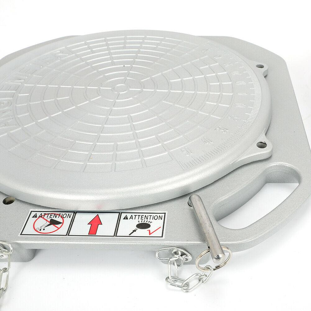 2 Wheel Alignment Turntable Plates 11,000 LBS Load Capacity + BridBlocks