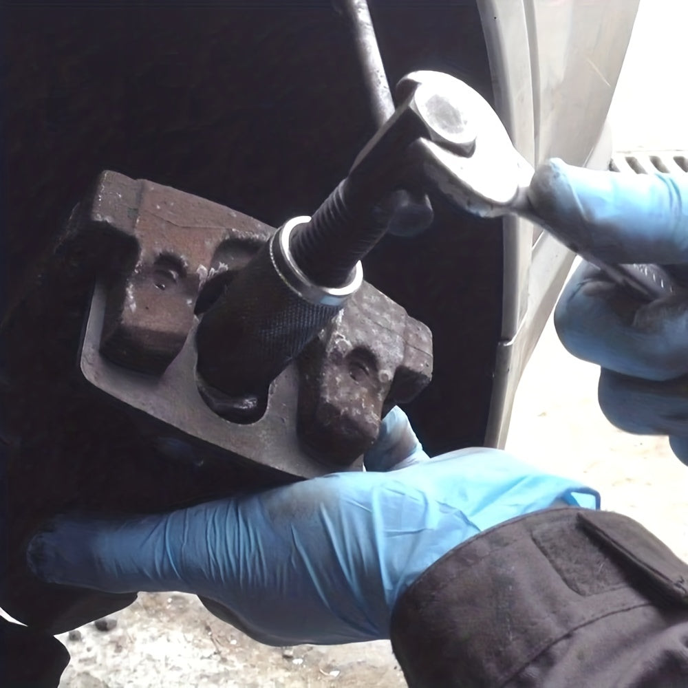 Complete Car Disc Brake Pad Repair Kit - Caliper Separator, Piston Rewind & More!