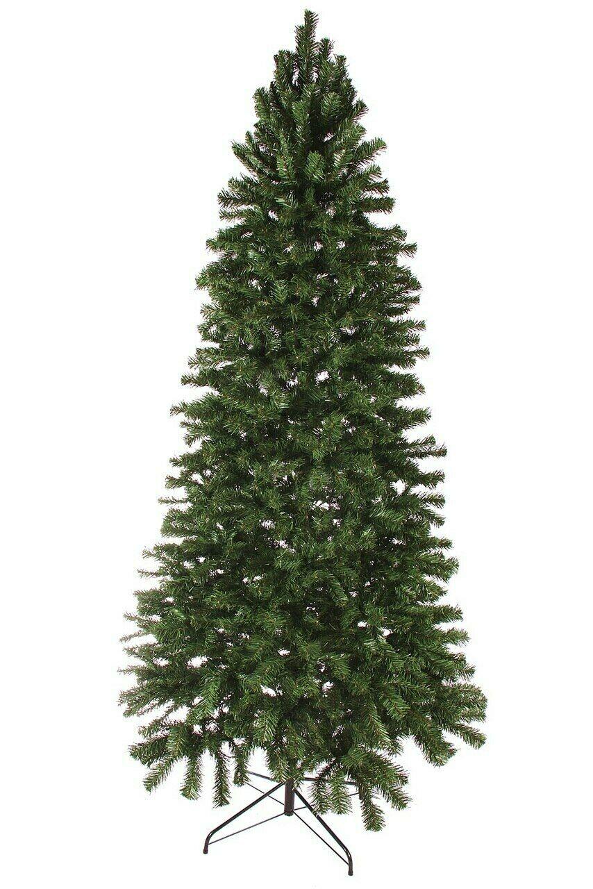 8' Slim Norway Spruce Artificial Hook Christmas Tree (Unlit)