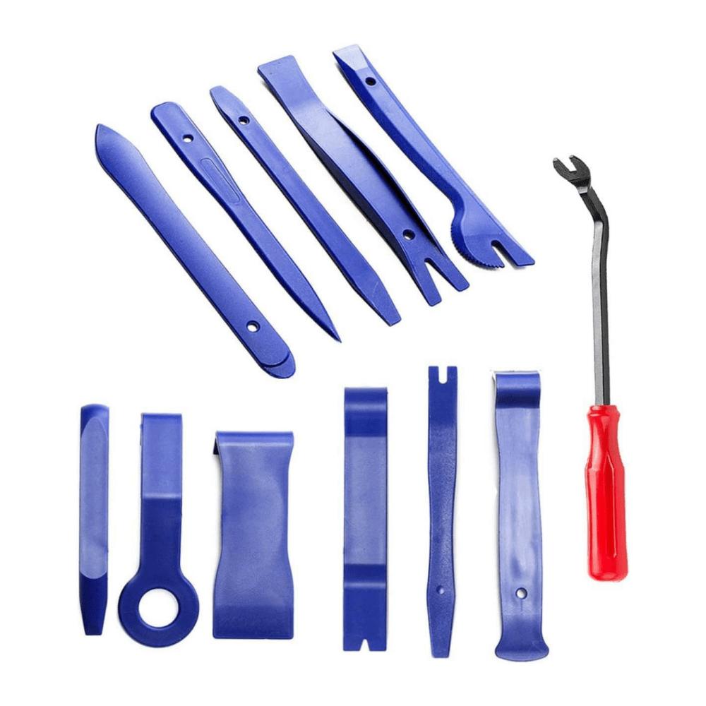 12pcs/set Car Trim Removal Tool Kit Set Interior Audio Removal Trim Door Panel Dashboard Removal Hand Tool Car Special Disassembly Tool