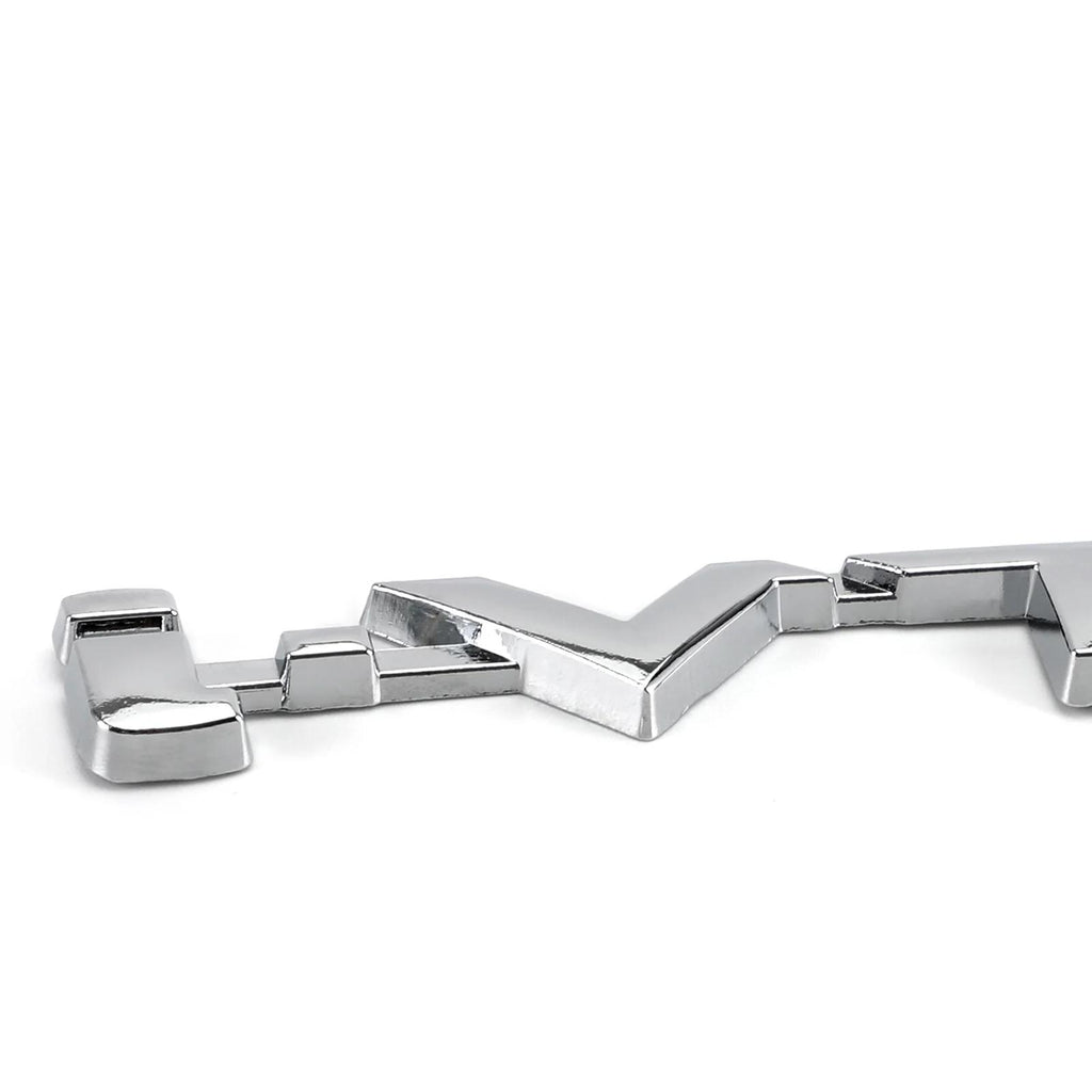 3D Metal i-VTEC Car Trunk Rear Turbo Fender Emblem Badge Decals Stickers Silver Generic