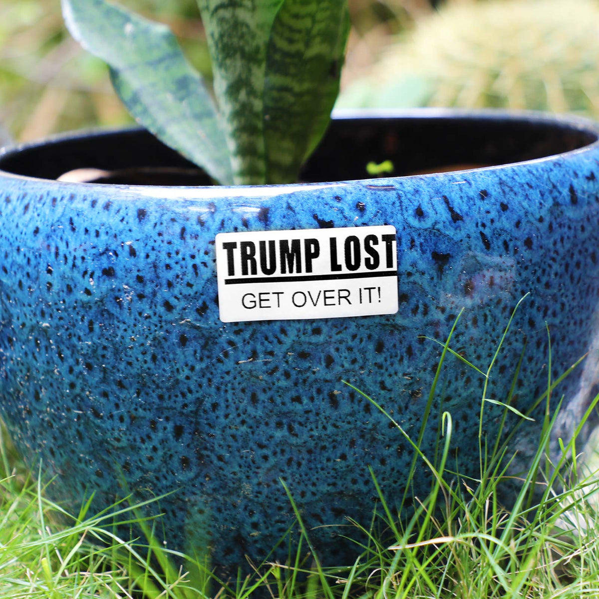 "TRUMP LOST GET OVER IT" 50 Pack Political Stickers Decals Election 2024 Generic