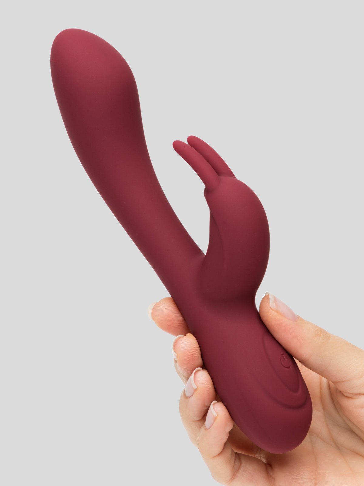 Lovehoney Rabbit Royale Rechargeable Silicone Rabbit Vibrator, Red