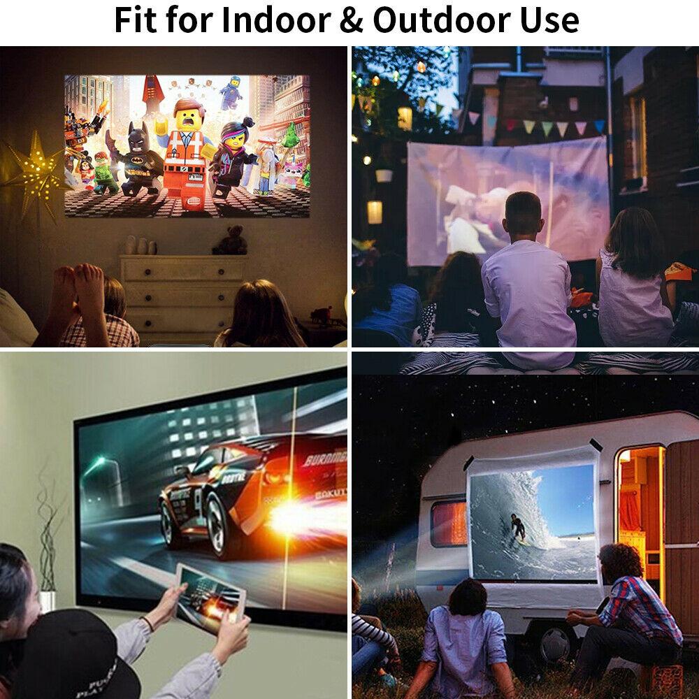 8500lumen hd projector native 1080p home hdmi theater tv movie daytime usb zoom