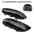 2015-2023 BENZ C-CLASS W205 Base Sedan Honeycomb Front Fog Light Cover 2058850723 MB1038172 Generic