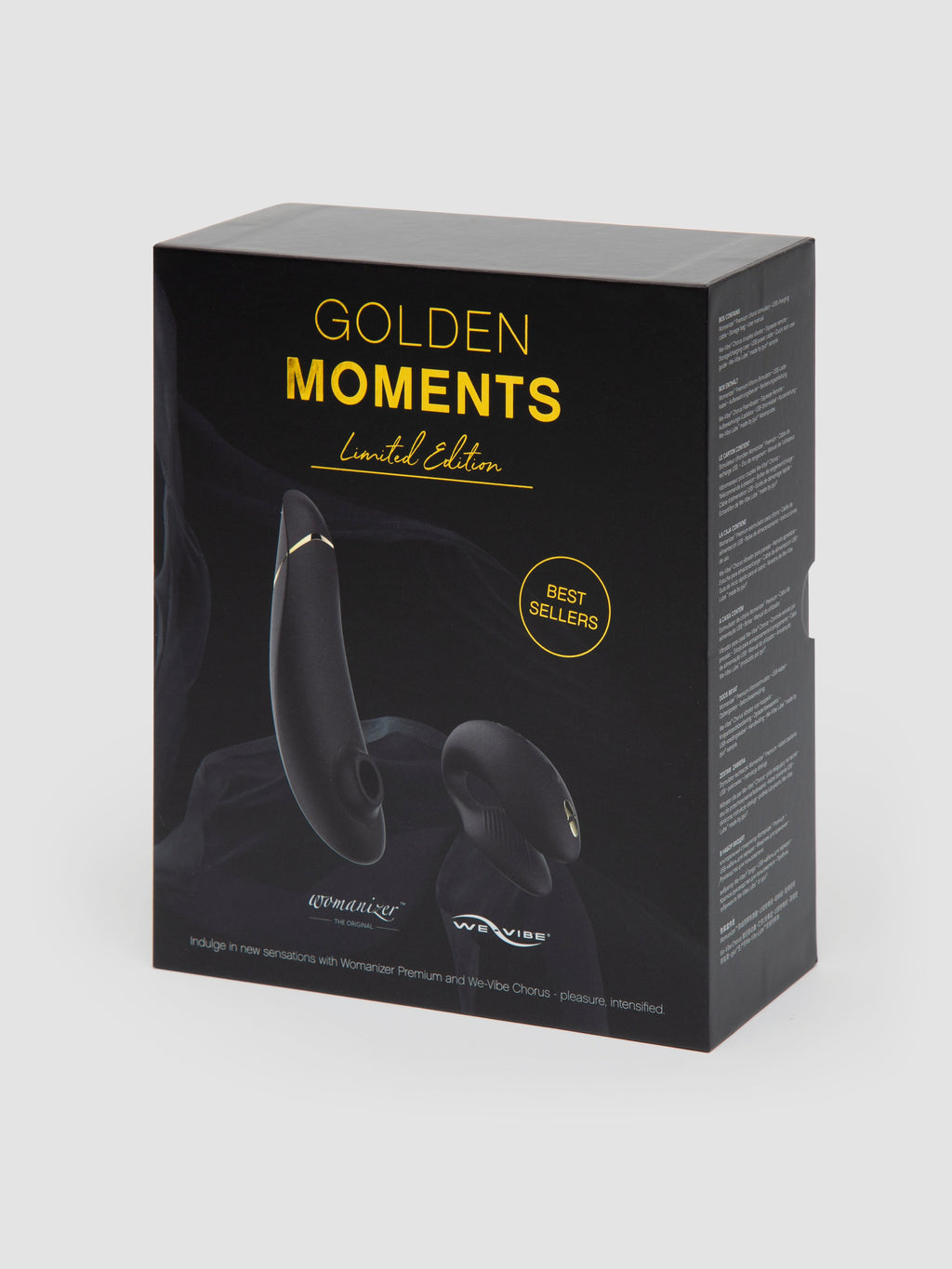 Womanizer X We-Vibe Golden Moments Limited Edition Pleasure Collection, Black